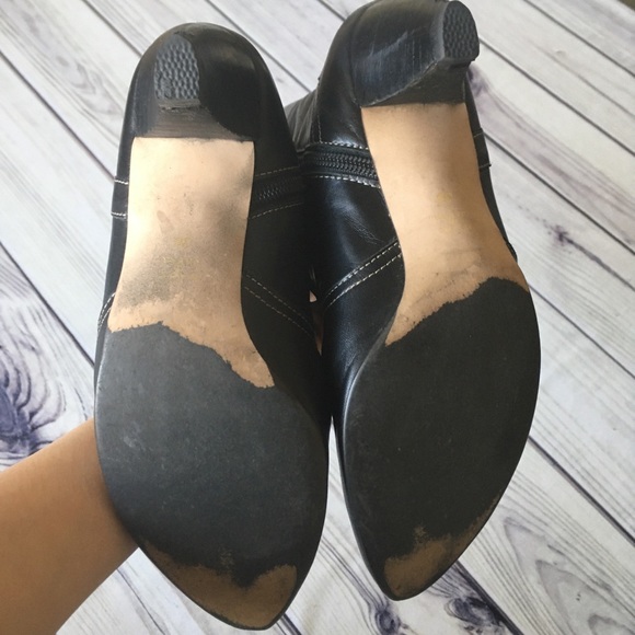 Black Leather Boots - Picture 16 of 16